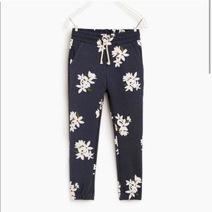 Zara Girls 11-12 Floral Joggers
